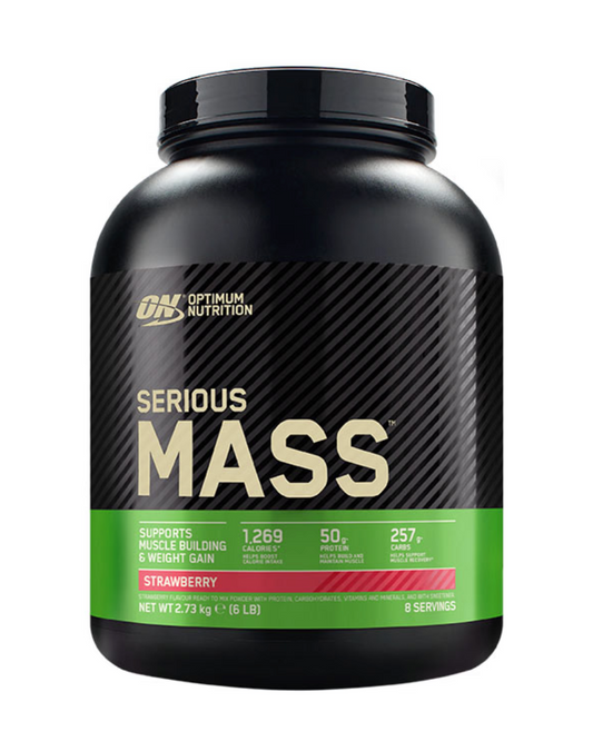 Optimum Nutrition Serious Mass Strawberry 2.73kg mass gainer