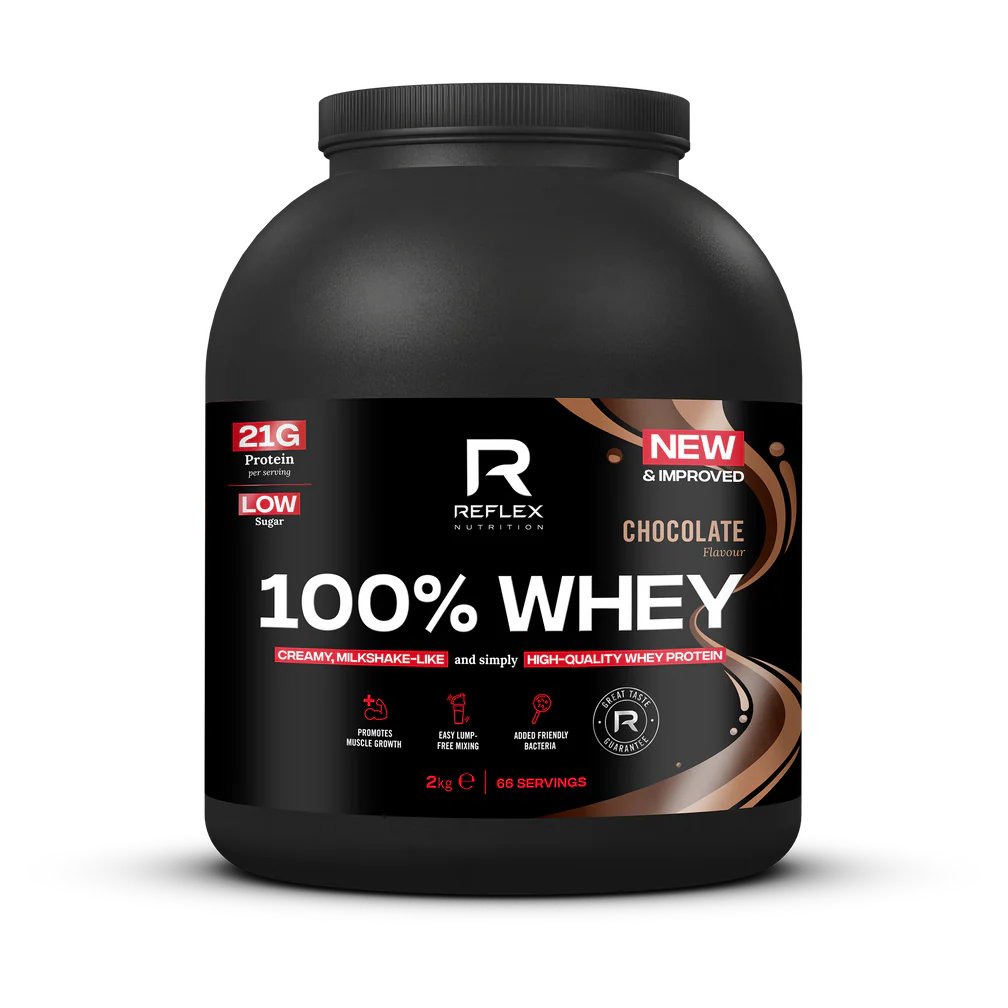 Reflex Nutrition 100% Whey Protein 2kg – High Protein Whey Powder