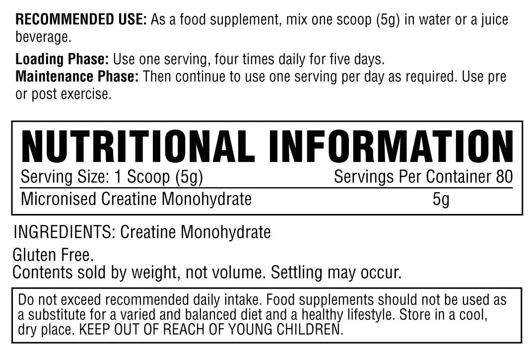 PER4M Creatine Monohydrate 400g
