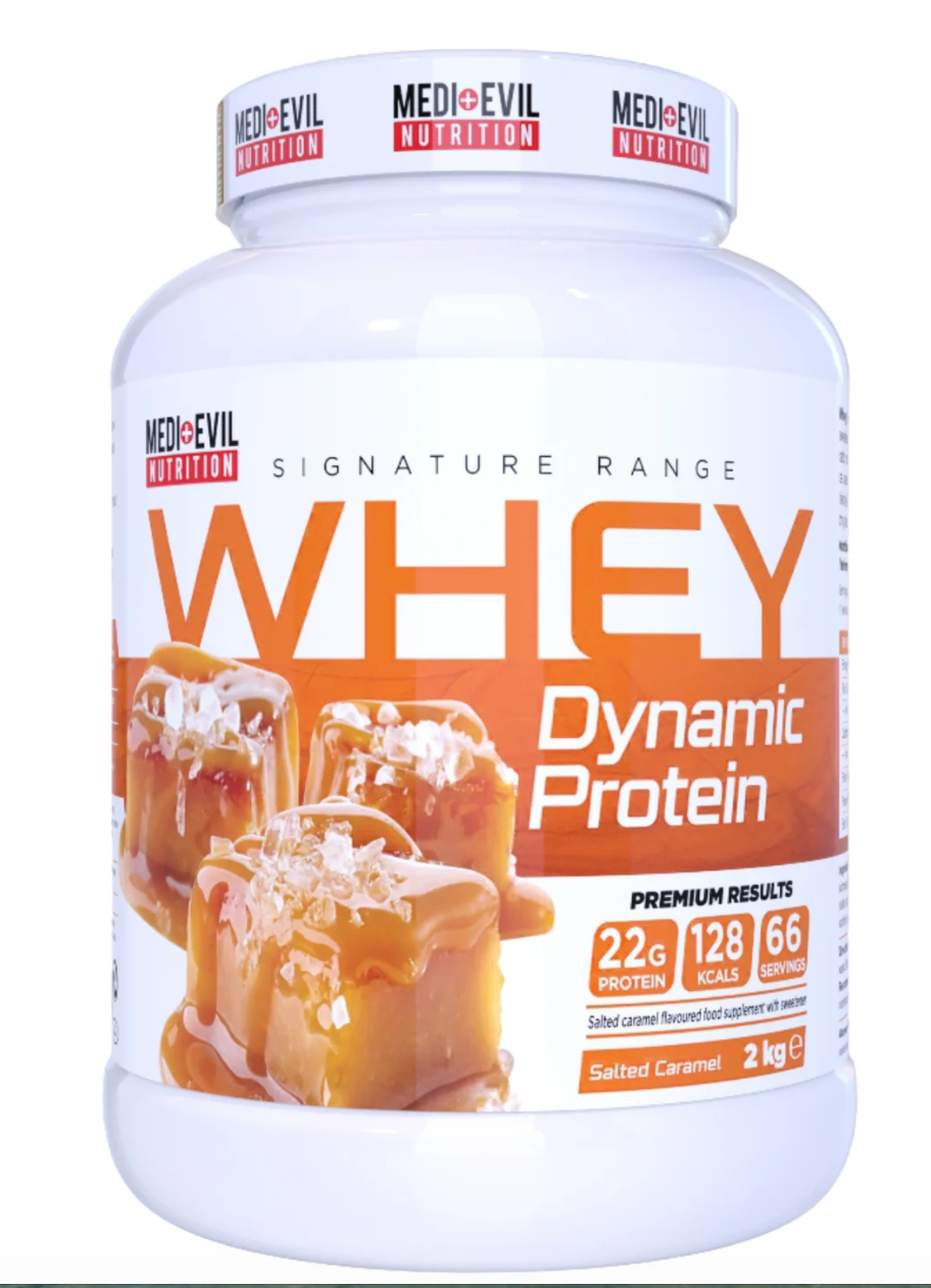 Medi-Evil Whey Dynamic Protein Salted Caramel 2kg protein powder