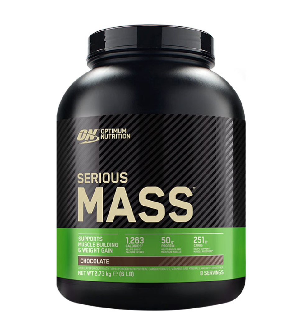 Optimum Nutrition Serious Mass Chocolate 2.73kg mass gainer