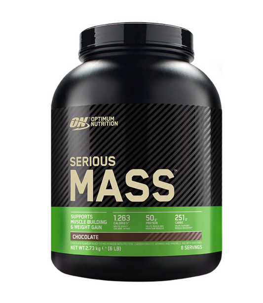 Optimum Nutrition Serious Mass Chocolate 2.73kg mass gainer
