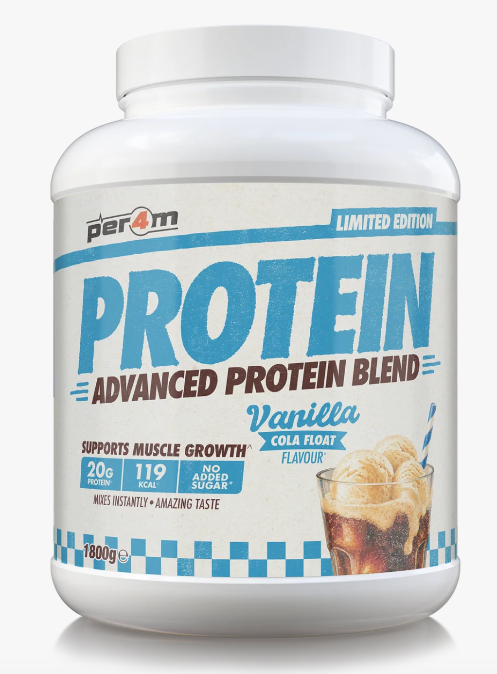 PER4M Advanced Protein Blend Vanilla Cola Float Limited Edition 1.8kg