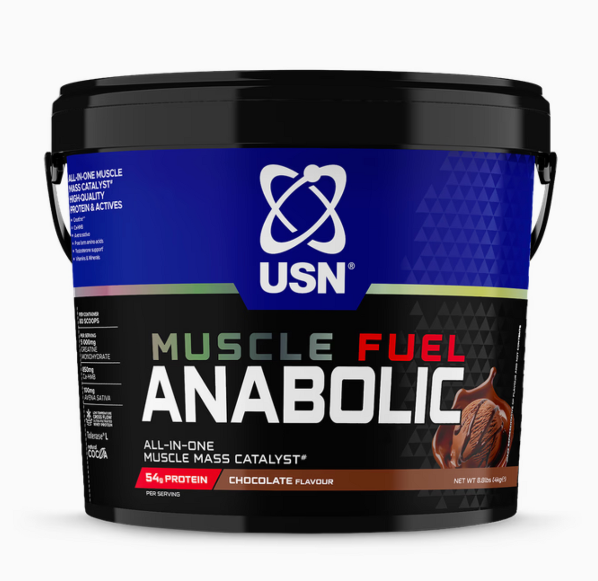 USN Muscle Fuel Anabolic Chocolate 4kg mass gainer