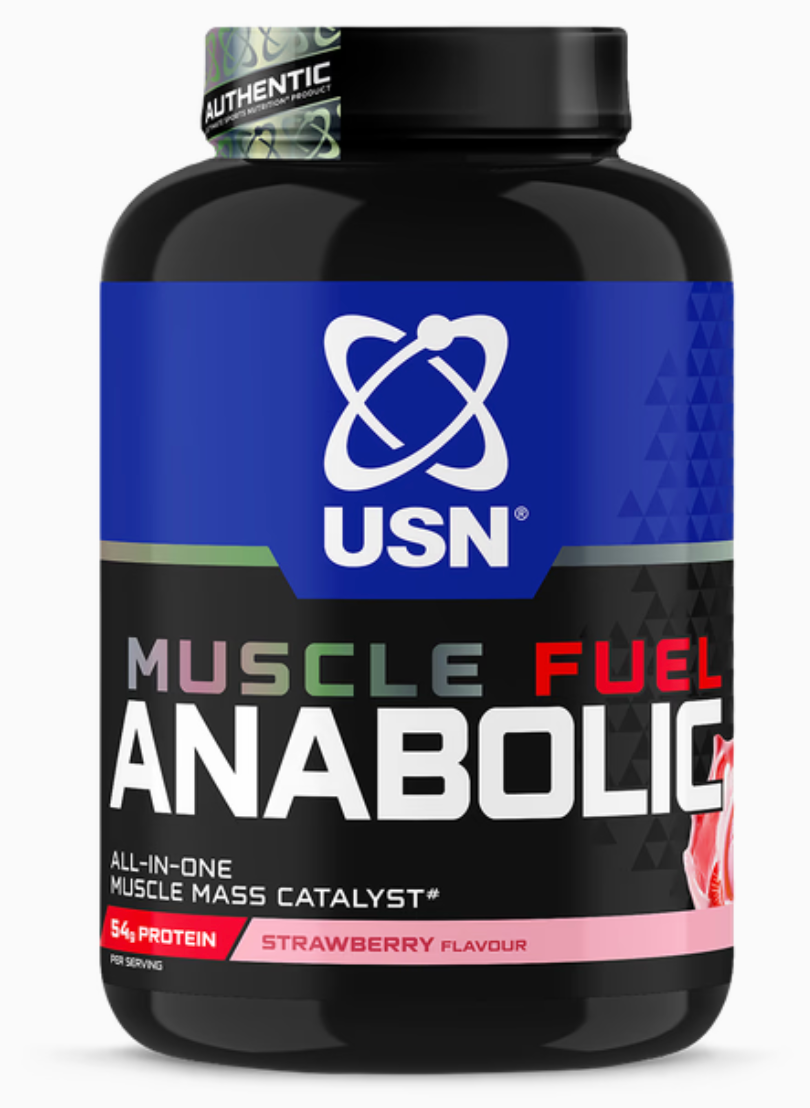 USN Muscle Fuel Anabolic Strawberry 2kg mass gainer